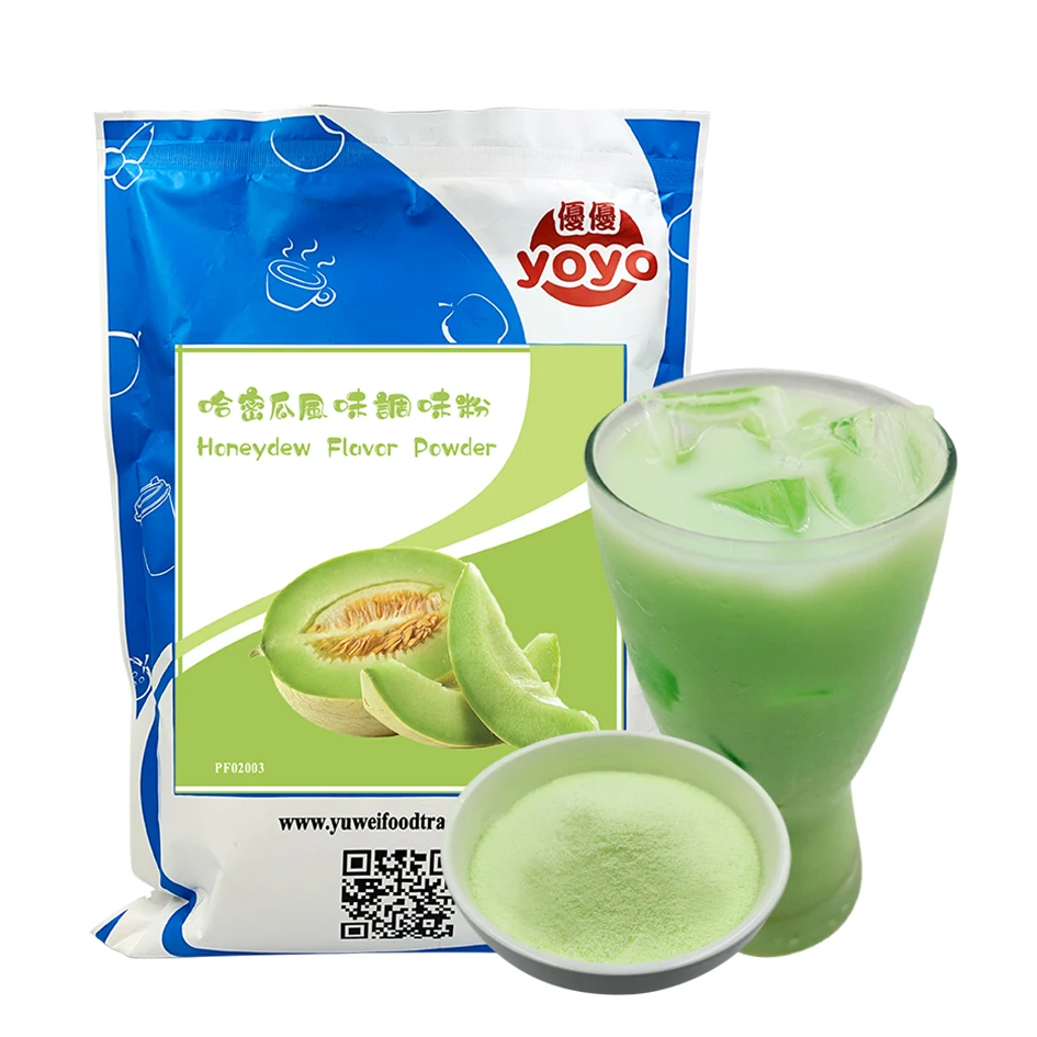 Honeydew Melon Flavor Instant Milk Tea Powder Taiwan