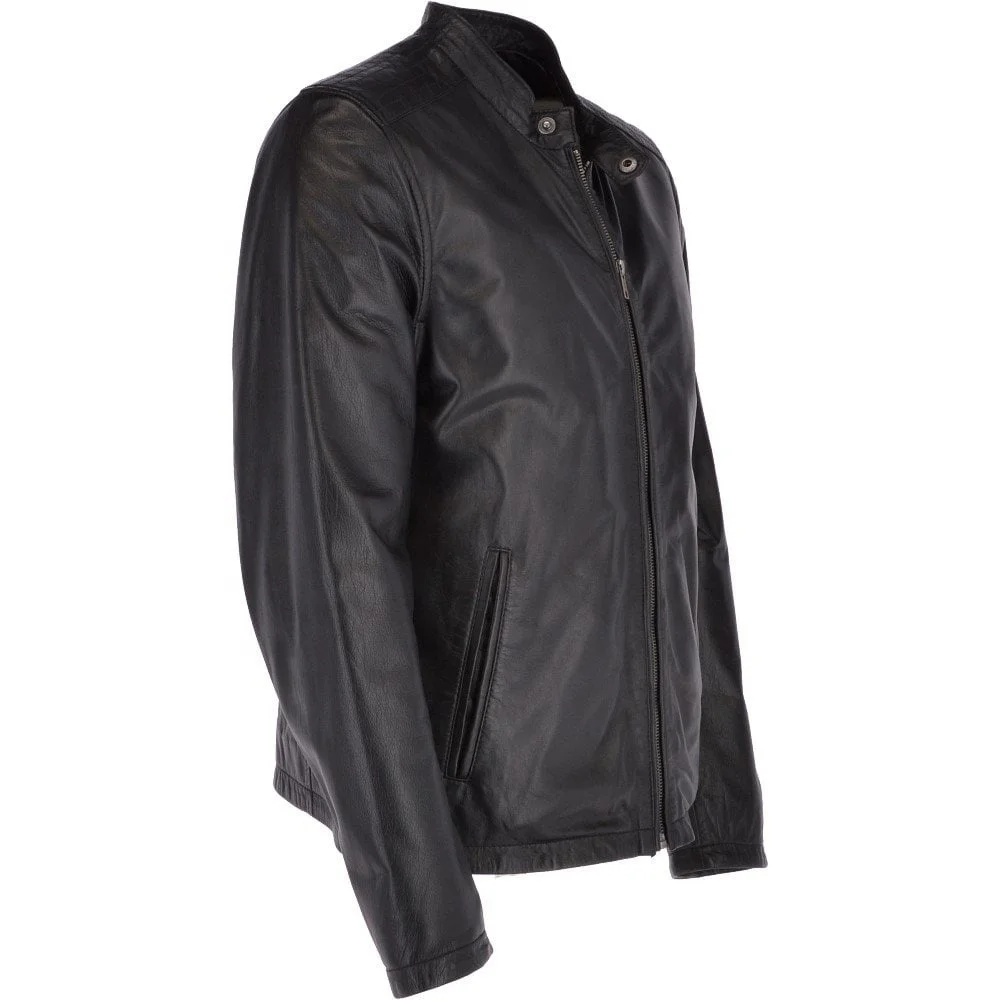 New 2019 Custom Design Top Quality Pure 100% Leather Jacket