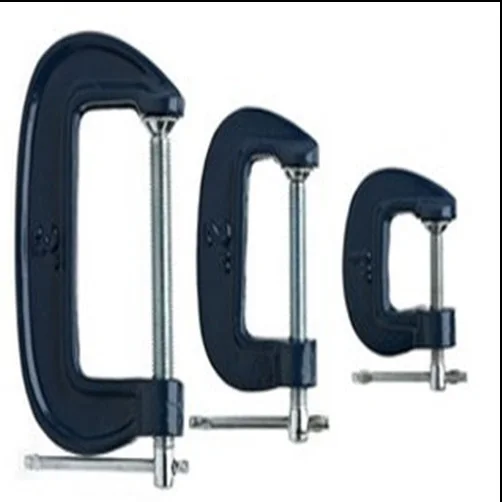 Высококачественный мини G-зажим для работы по дереву многофункциональный быстроразъемный C-тип индивидуальный логотип цвет алюминиевый стальной дюйм