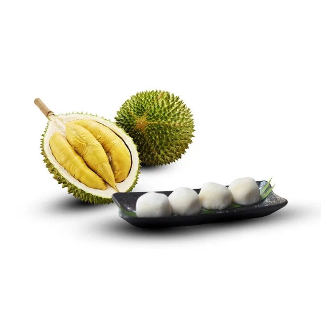 Высококачественная вкусная традиционная мягкая текстура Mochi заполненная дурианской пюре пульпа ОРИ дуриан Daifuku лучше всего подходит для влюбленных Дуриан