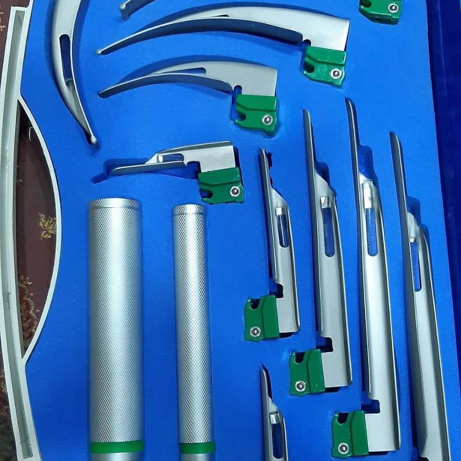 Macintosh & Miller Single Use Laryngoscope Set