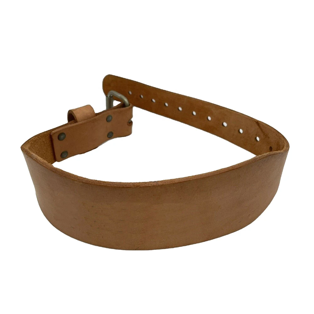 Competitive price Latest model Your own logo Genuine Leather Weight Lifting Belt