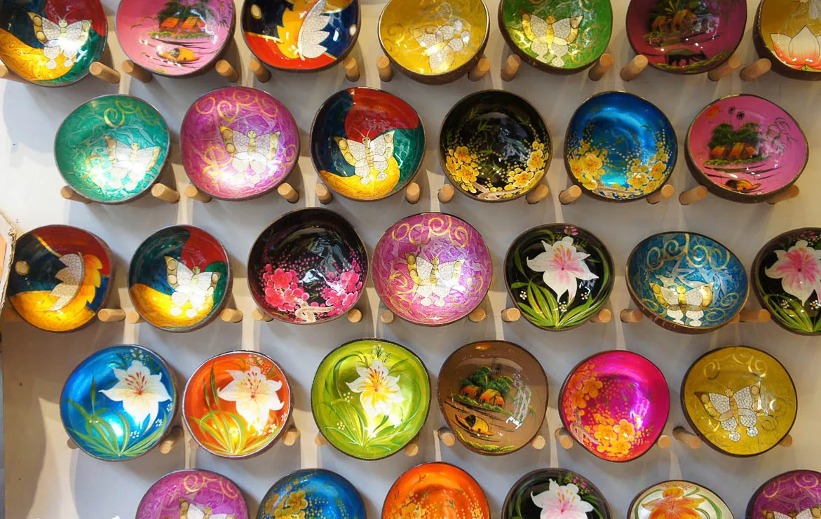 Best Price Natural Coconut Shell Bowl Vietnam Decorative Coco Shell bowl