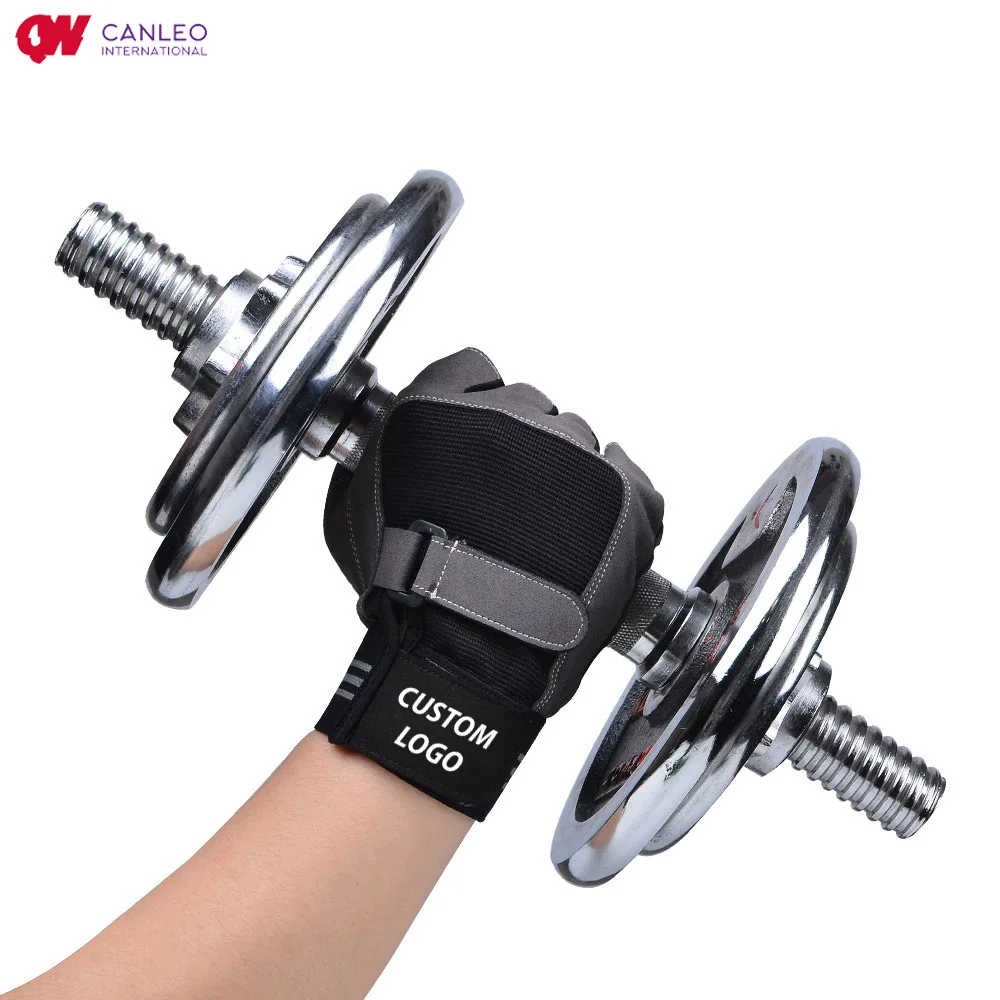 Workout Gloves Men Women Lightweight Breathable Gym Gloves Exercise for Fitness Training Weight Lifting Gloves Custom by Canleo