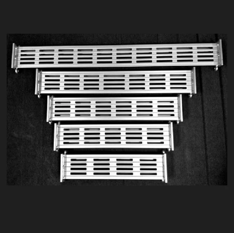 
Multipurpose Roll-A-Ramp Portable Aluminum Ramp 48 Inch Wide Sleek Look 