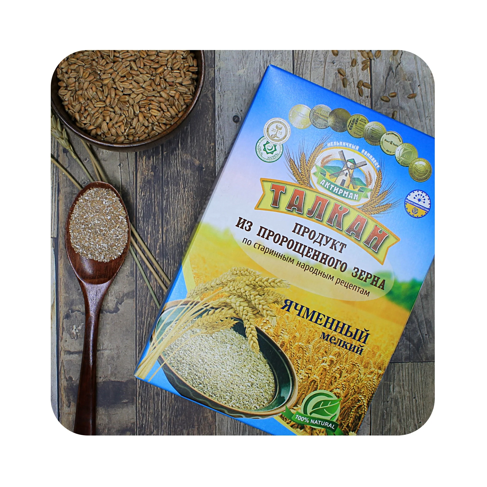 Quick Ready Barley Grain Talkan, Edible Cereal Porridge, Perfect Choice for Healthy Diet, 350g Pack, Buy from the Manufacturer