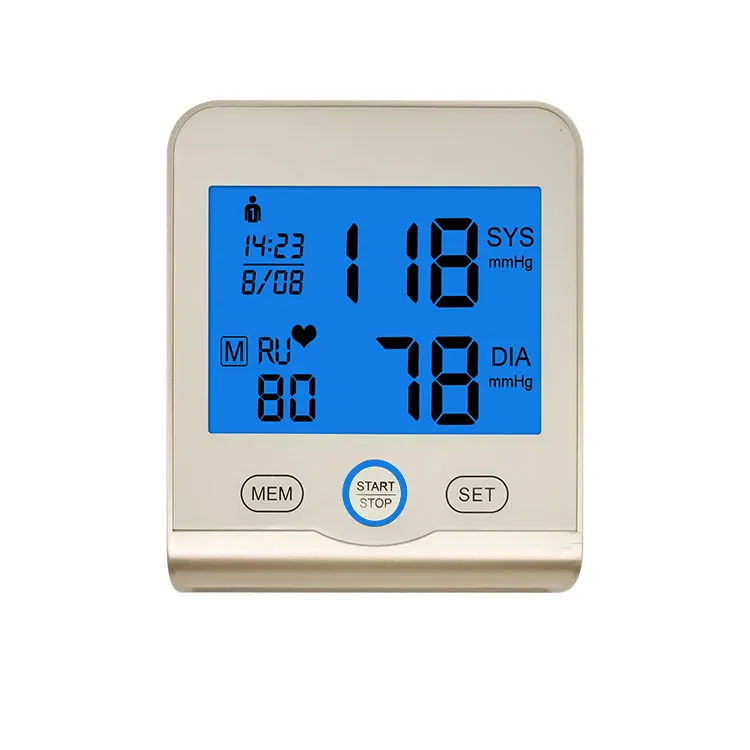 Factory Best Intelligent Automatic Blood Pressure Monitor Arm Digital Blood Pressure Monitor