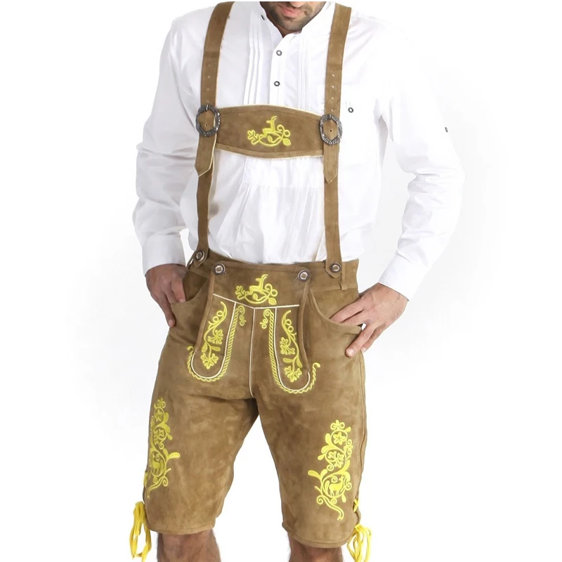 
German Bavarian Oktoberfest Trachyte Lederhosen Short 