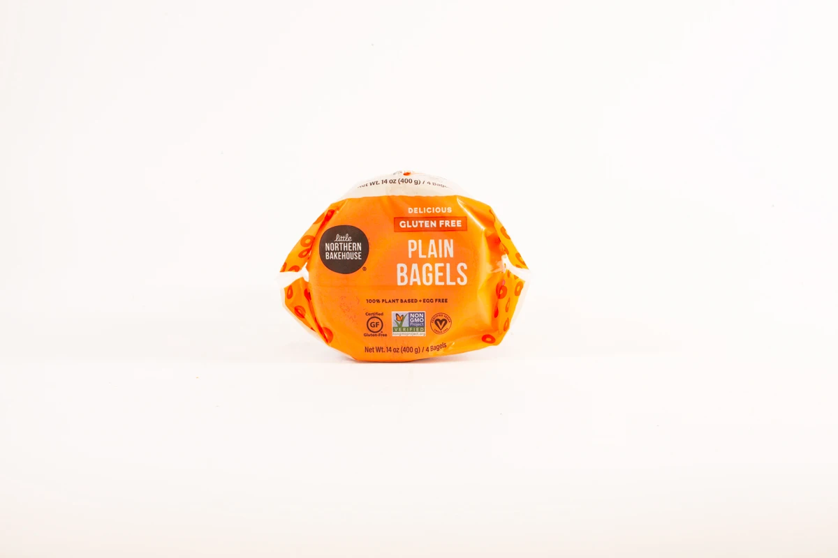 GLUTEN FREE PLAIN BAGEL 6-4 COUNT Manufactured by Lynco West Food Marketing