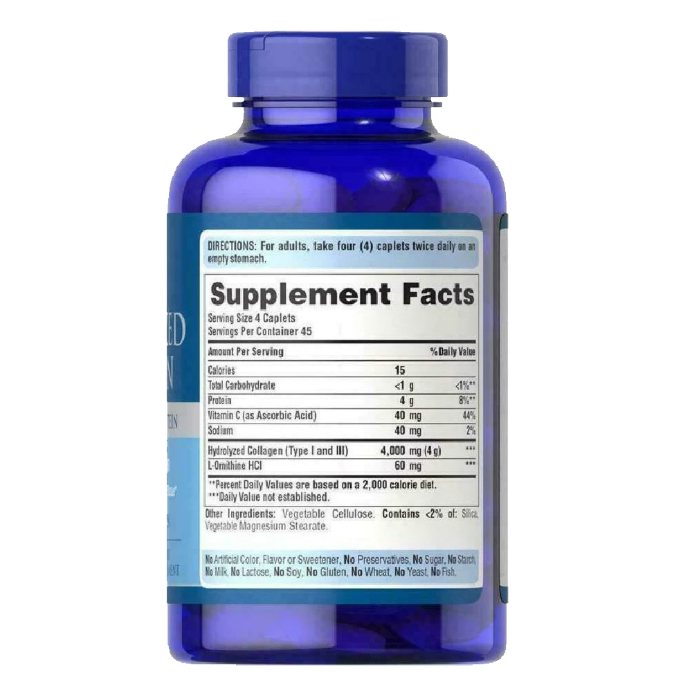 Оптовая продажа пуритане гордость isuzu Small гидролизованный коллагеный 1000 мг Caplets 180 рассчитывать США добавки доставки крупных партий зависят от международных