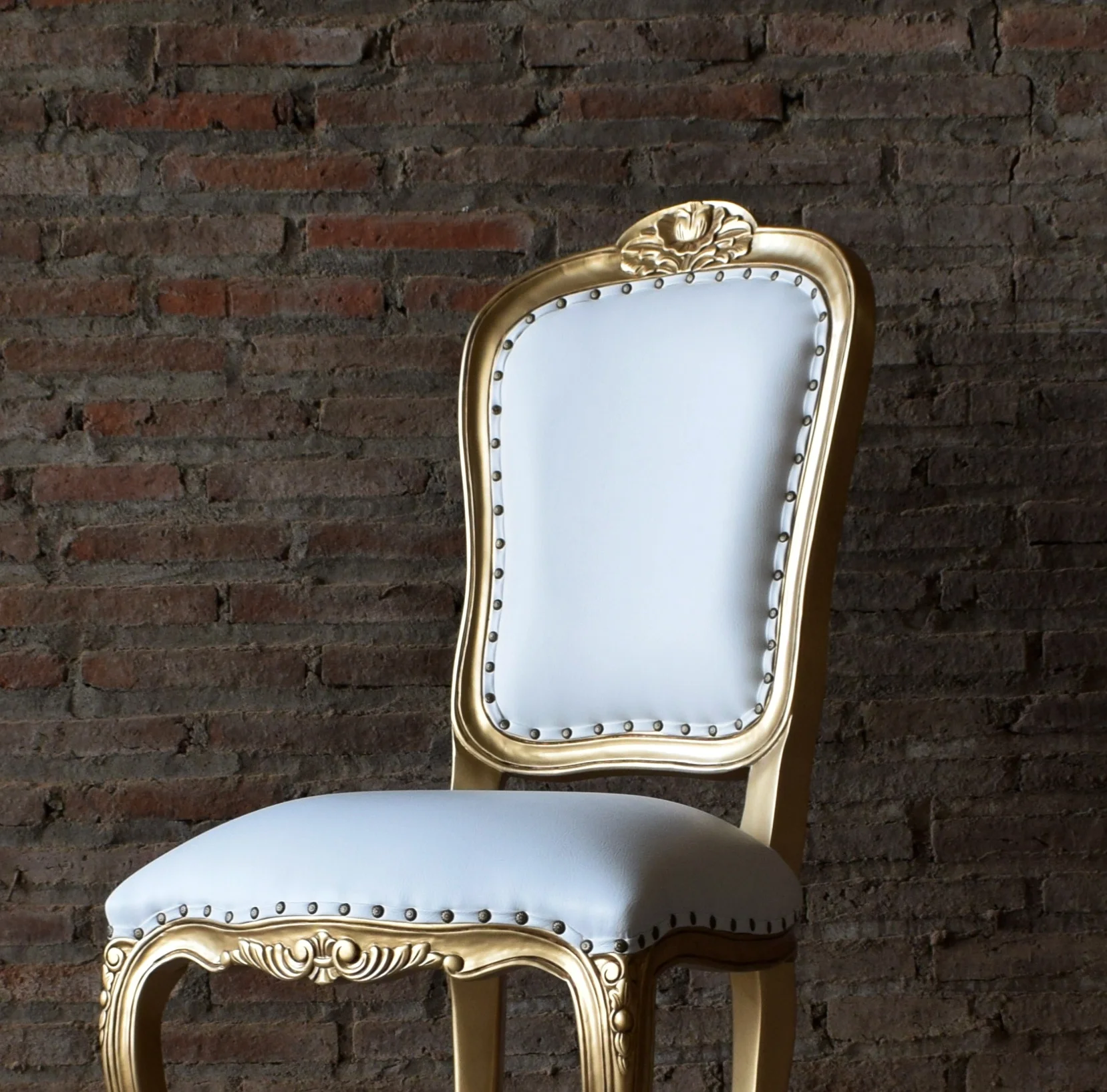 Indonesia Furniture -  Mahogany Louis XV Dining Chair Furniture