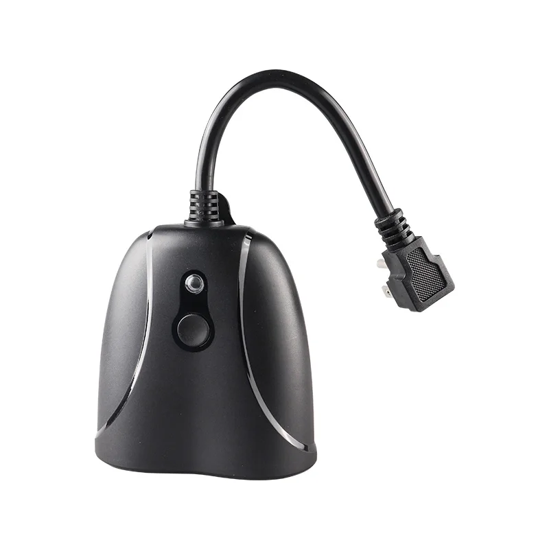 MXQ WiFi smart outdoor plug US waterproof work with alexa google at home