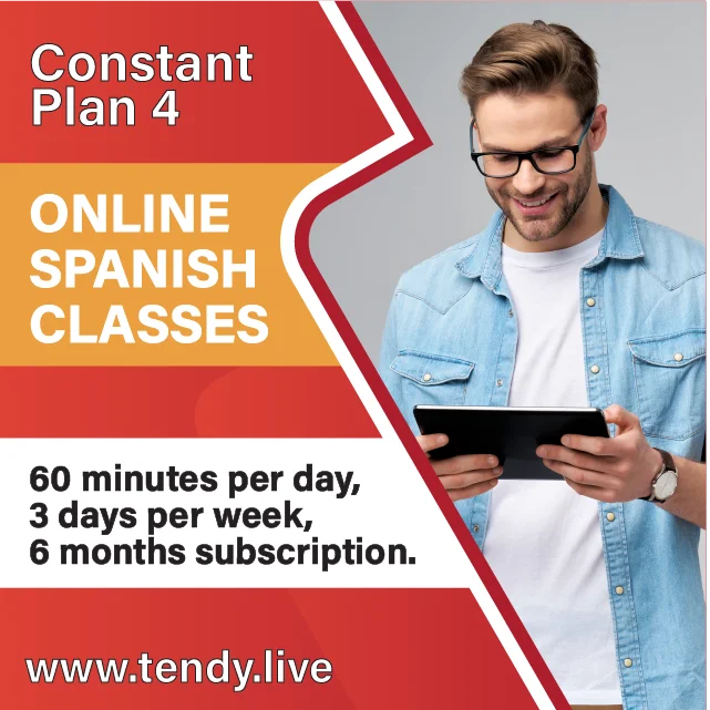 
tendy.live: Online Spanish classes with native-Spanish speaking teachers, ready to teach Spanish. 