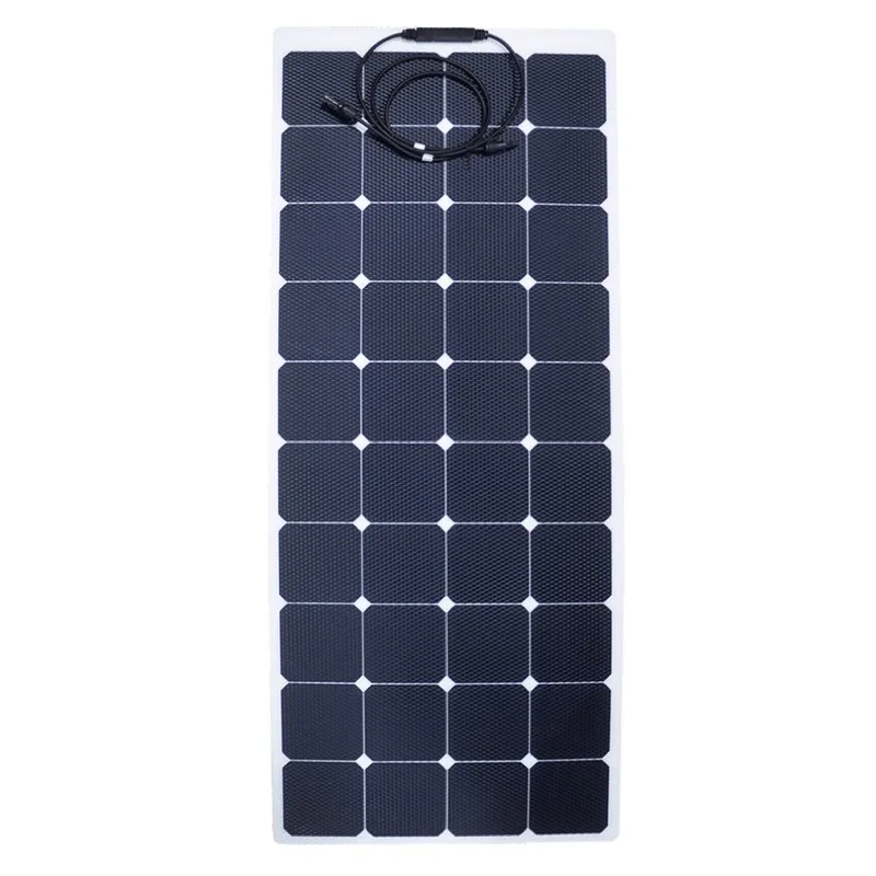 Sunpower гибкие солнечные панели из Китая 135 Вт тонкая пленка Гибкая солнечная панель гибкая скручиваемые