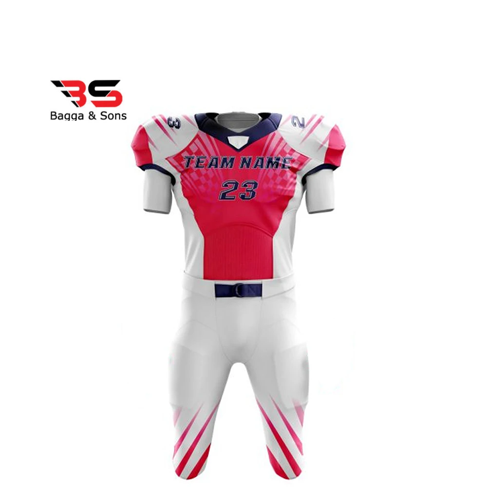high quality polyester Custom Design hot sale American Football uniform  3D Printing American Football Uniforms