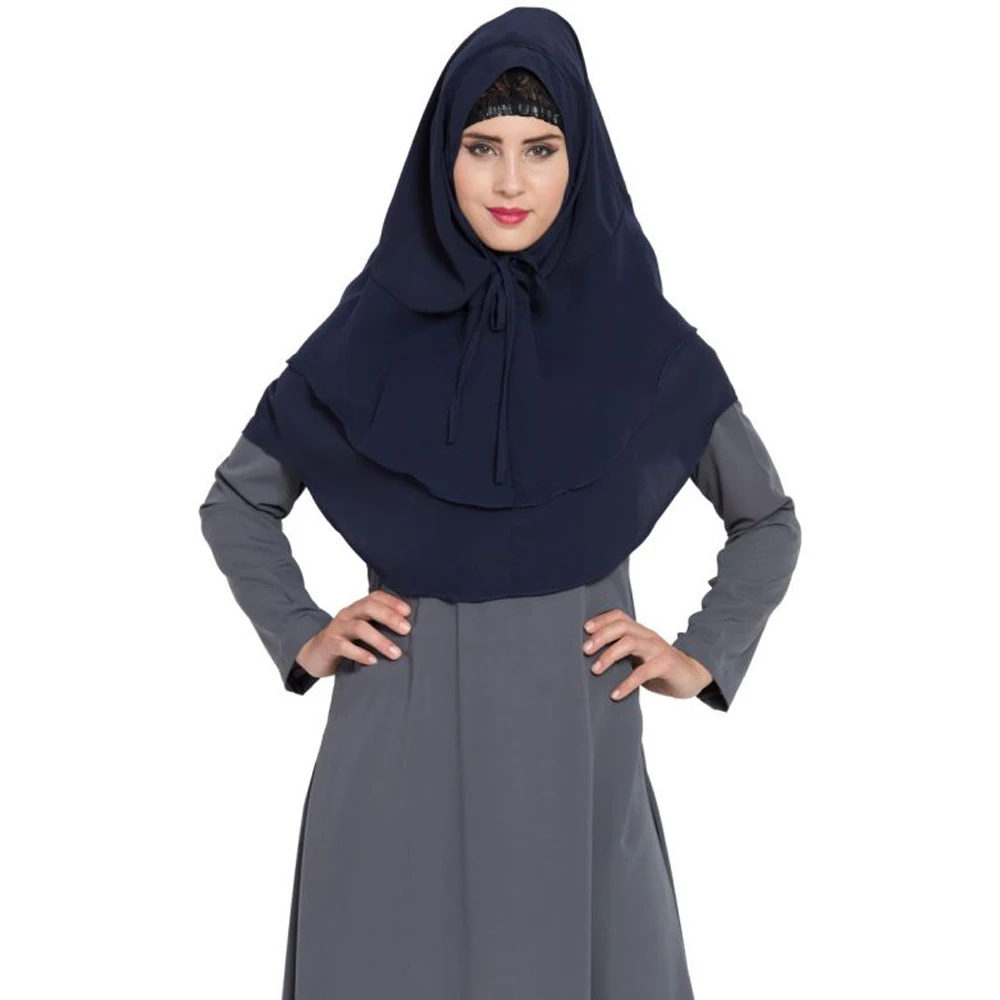 hot selling women hijab latest muslims style 2022 new fashion wholesale Plain Design Muslim Ladies Custom Color