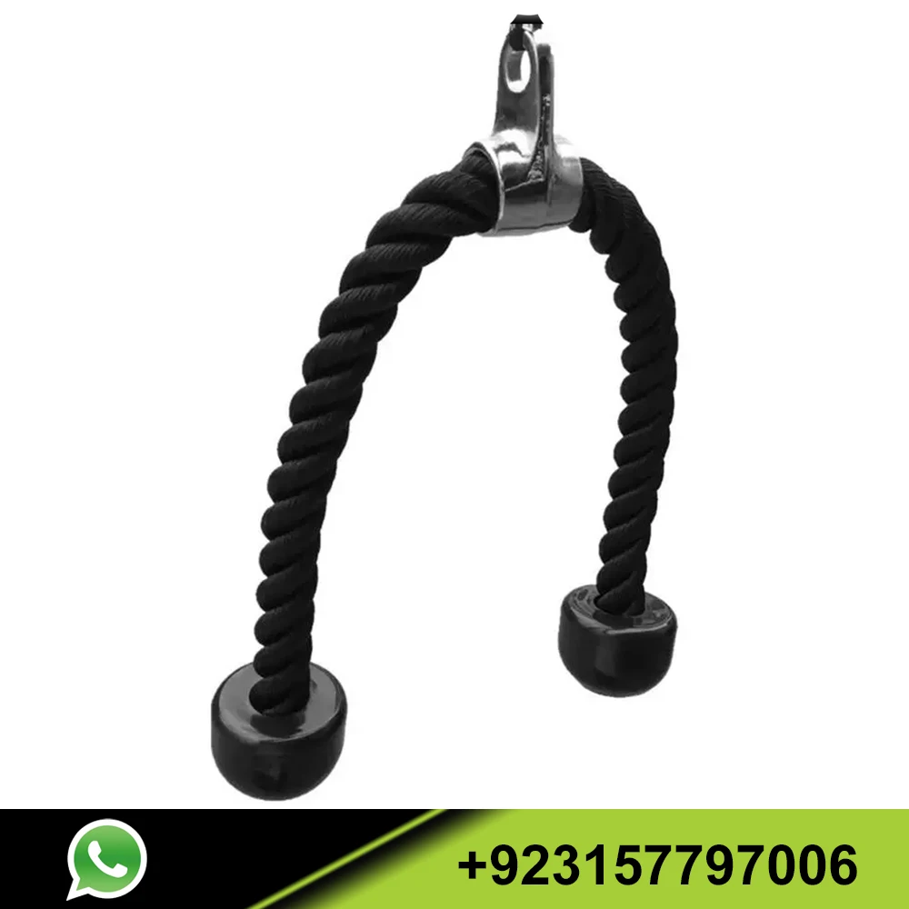 Упражнений в тренажерном зале Трицепс веревка для тяжелой атлетики прочной нейлоновой веревки с резиновым заказной домашний PK фитнес упражнений на высоком