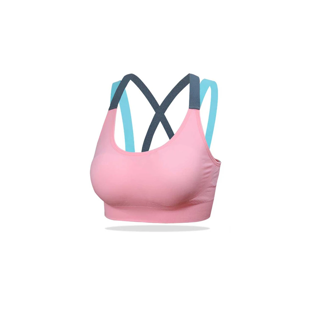 High Quality Stretchable Breathable Top Trending Women Gym Bra Cheap Price Customized Printed Women Sports Bras