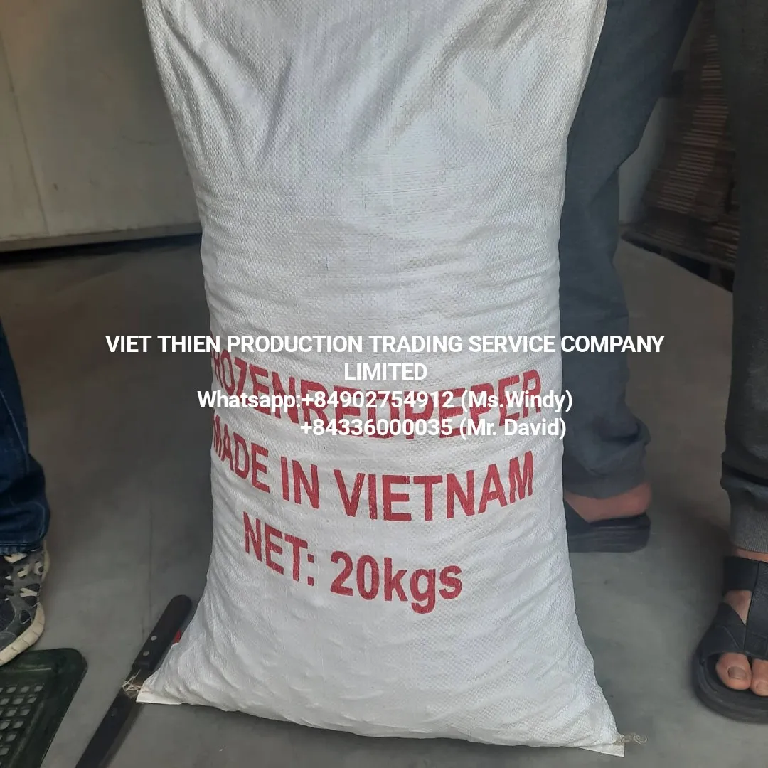 Frozen chili high quality from Vietnam cheap wholesale Chili red frozen Available in bulk