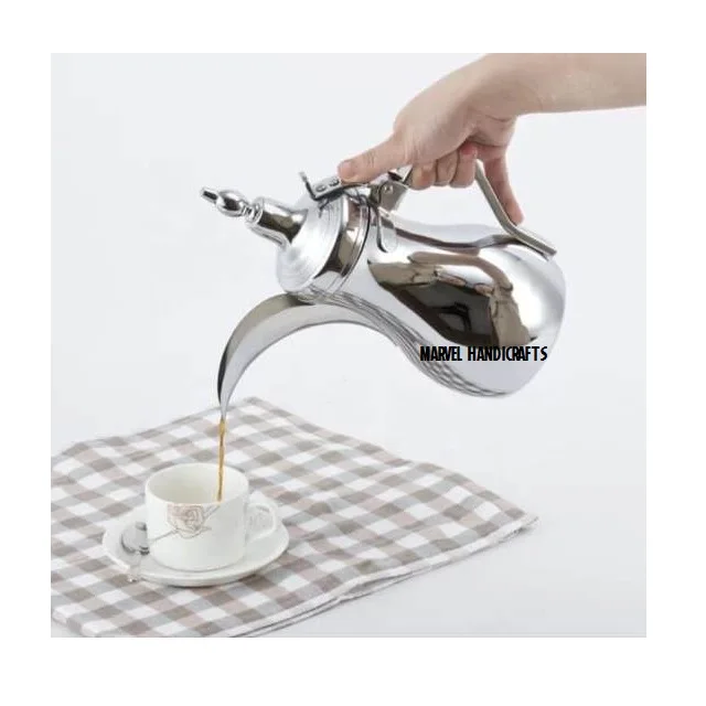 METAL CRAFT ARABIC DALLAH TEA COFFEE POT MANUFACTURER FROM INDIA DALLAH ARABIC EID DECOR RAMADAN 2022 GIFT DINNERWARE SETS