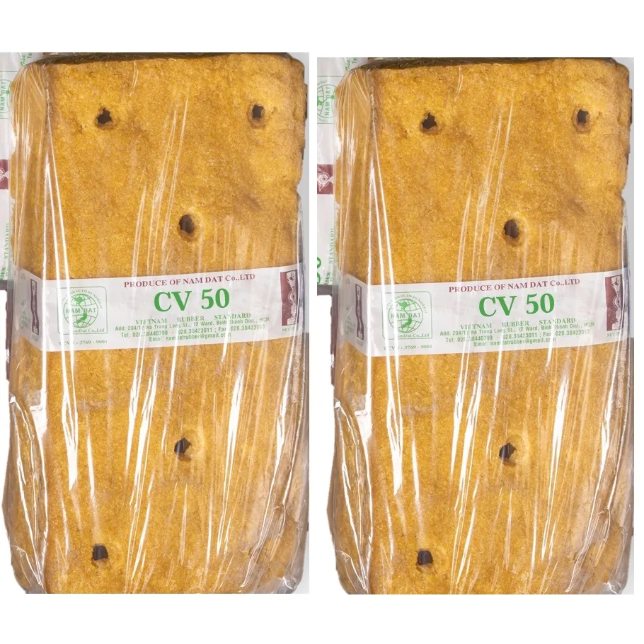 Best selling High quality Natural rubber SVR CV 50 (TSR CV) competitive price made in
