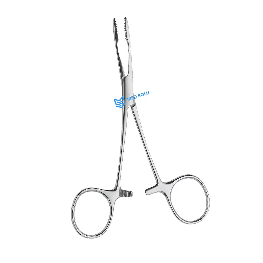 Большегрузный Пинцет для повязки 20 см изогнутые хирургические инструменты из нержавеющей стали стоматологические щипцы