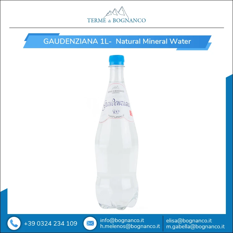 
Huge Demand of Natural Mineral Rich 1 Litre Gaudenziana Drinking Water 