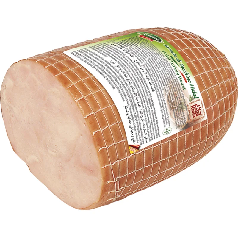 Высшее качество, Сделано в Италии, готовность к отправке, готовность к употреблению мяса домашней птицы, 3 кг жареной индейки, халяль