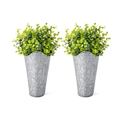 Good Fashion Indoor Outdoor Balcony Wall Fence Plant Stand Metal Hanging Pot Plant Stand Flower Pot From India