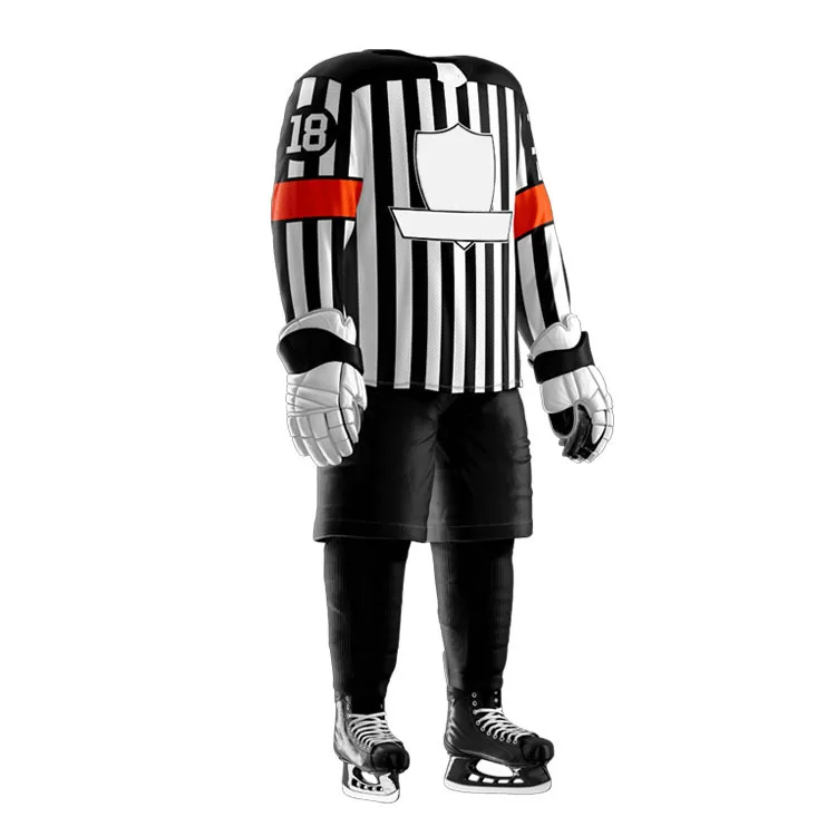 
Newest Hot Selling ice hockey uniform / hockey uniforms with 100% polyester custom logo and numbers for unisex team 