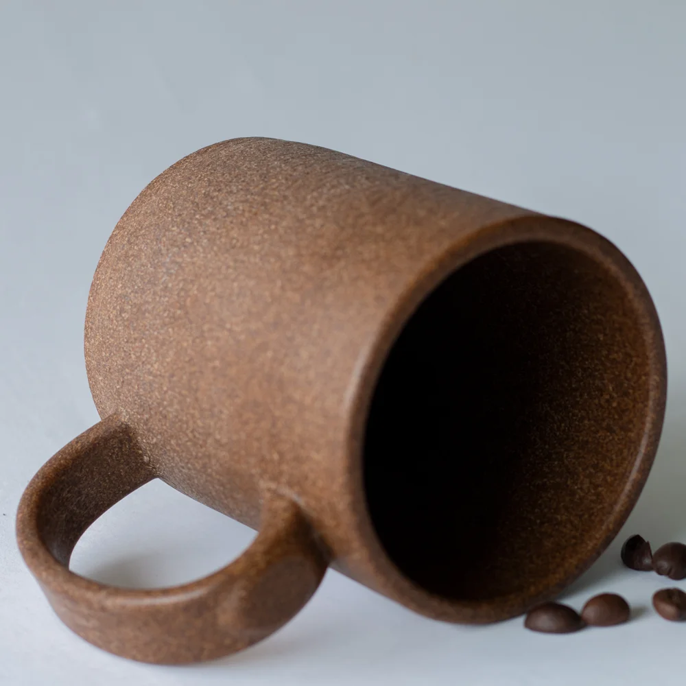  Пользовательская биоразлагаемая чайная кружка деревянная пластиковая с ручкой 2021