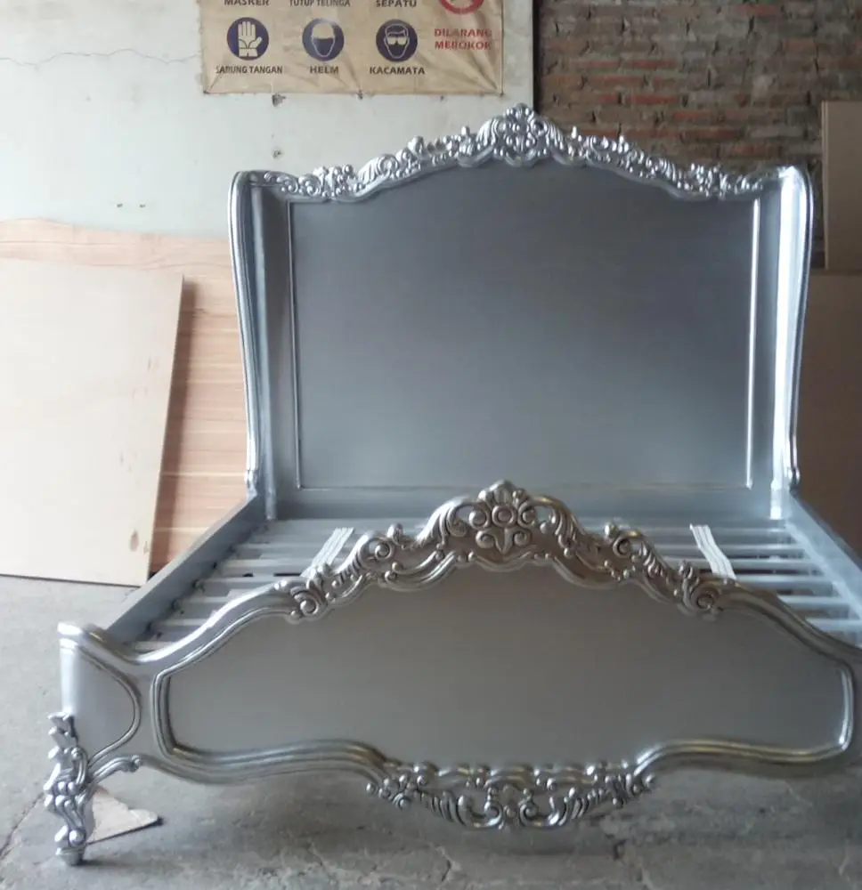Luxury Magie Carved Bed - Bedroom Furniture
