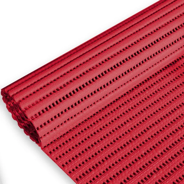 High Quality PVC Flooring Mat OEM for Indoor Outdoor Oeko-tex Certified Red