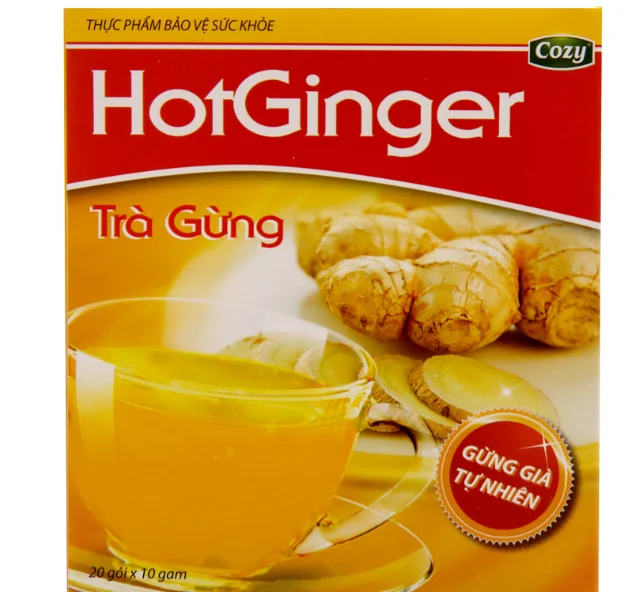High Quality Cozy Hot Ginger and Honey Tea Health Protect 200gr
