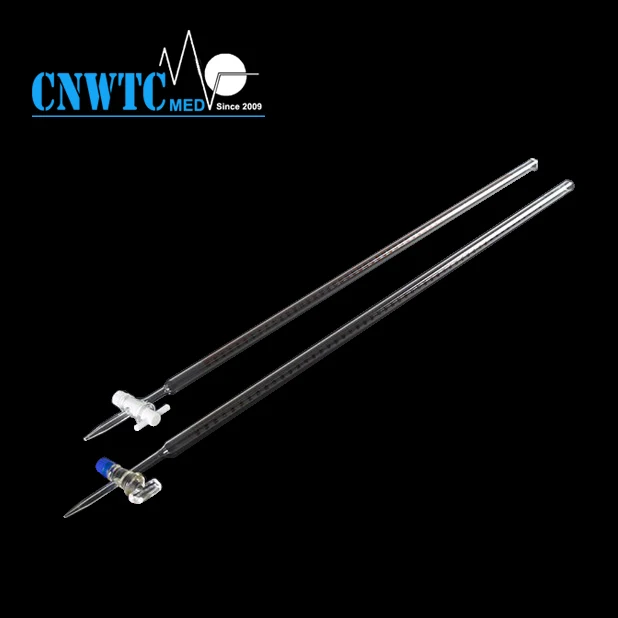 Buret 10ml 25ml 50ml 100ml Laboratory Glassware Pipette Burette With Straight Stopcock