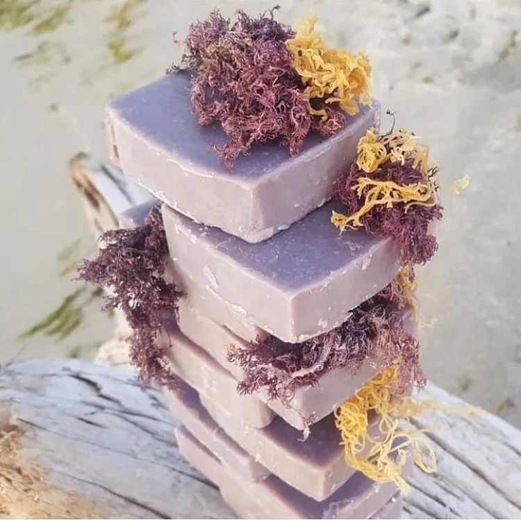 100% SKIN SCARE SEAMOSS SOAP HANDMADE SOAP NATURAL HIGH QUALITY FROM VIETNAM