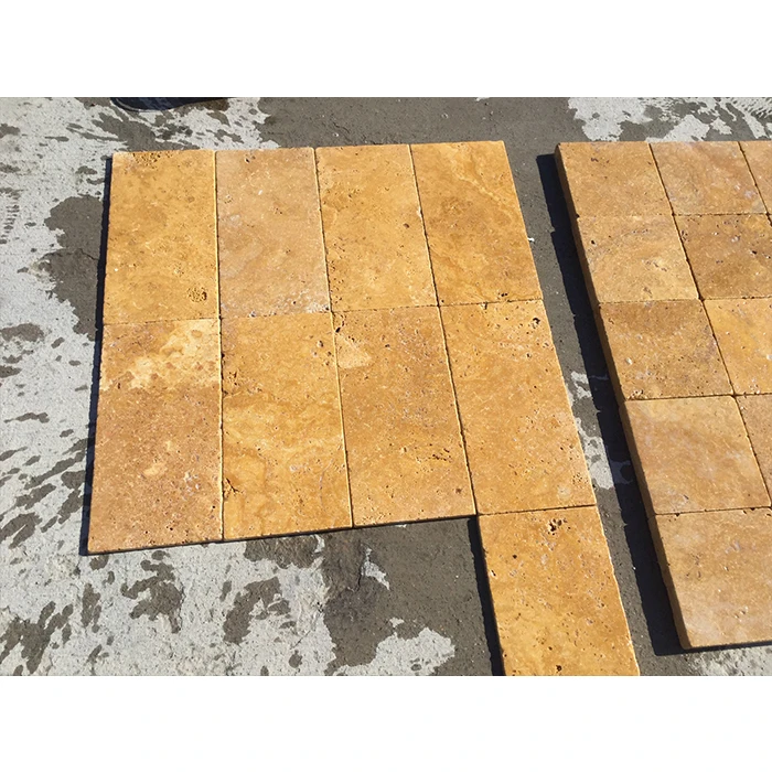 Turkish Yellow Travertine White Travertine Tile Cheap