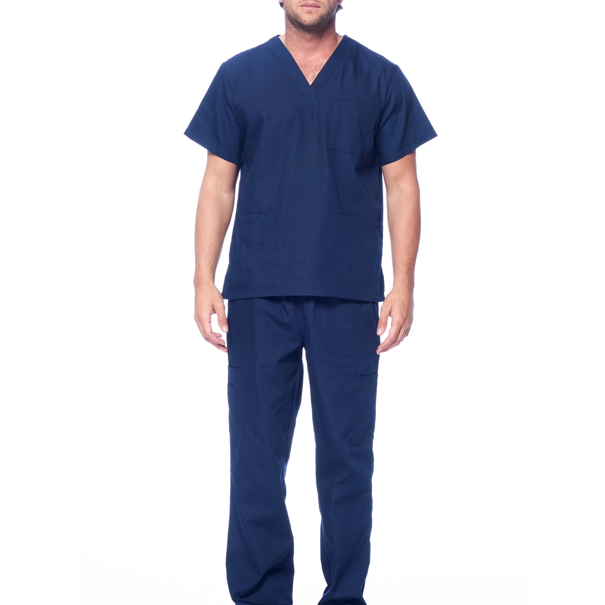Unisex Spandex / Polyester Hospital Uniforms Nurse Uniform Type With multi color In-Stock Items From Vietnam