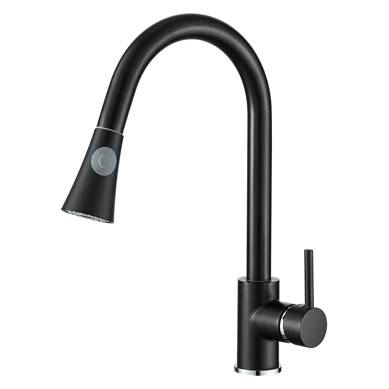 Sensor kitchen faucet brass pull down automatic sensor kitchen sink mixer