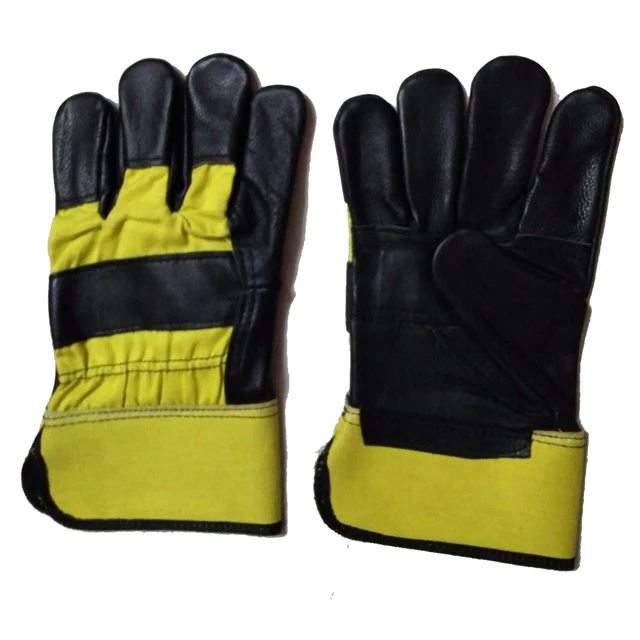 
Best Quality Pro Quality Cow Leather Professional Specialized Model Industrial Work Gloves 
