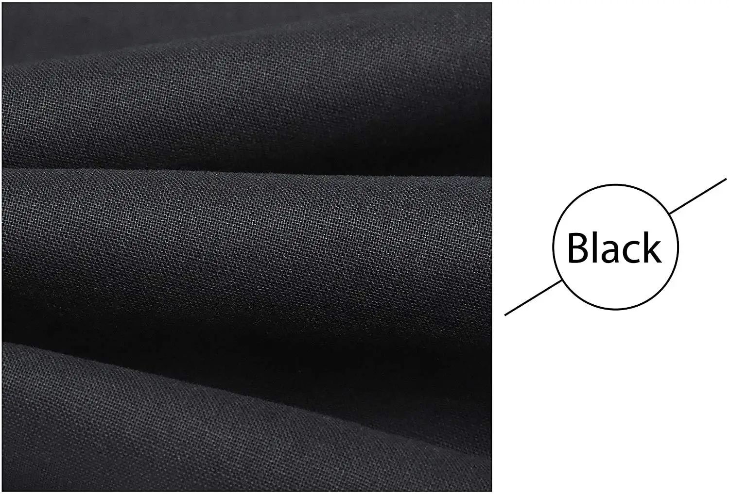 Black Professional Backdrop for Background Photography Background Stand for Photo Light Studio Accurate Size 6 x 9 Feet