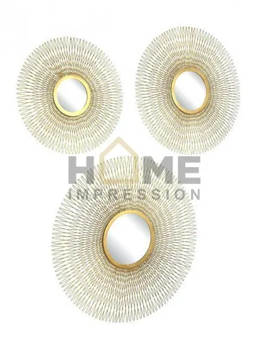 Elegant Designer Wall Decorative Mirror Made Of Metal Wall Decoration Large Mirrors Side Walls Luxury Wall Mirrors In Good Price