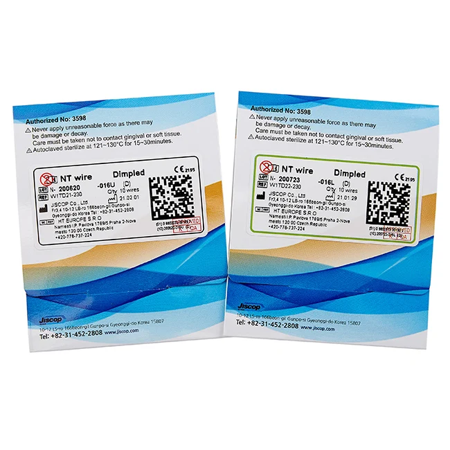 
NiTi Super Elastic Dimpled Wire 