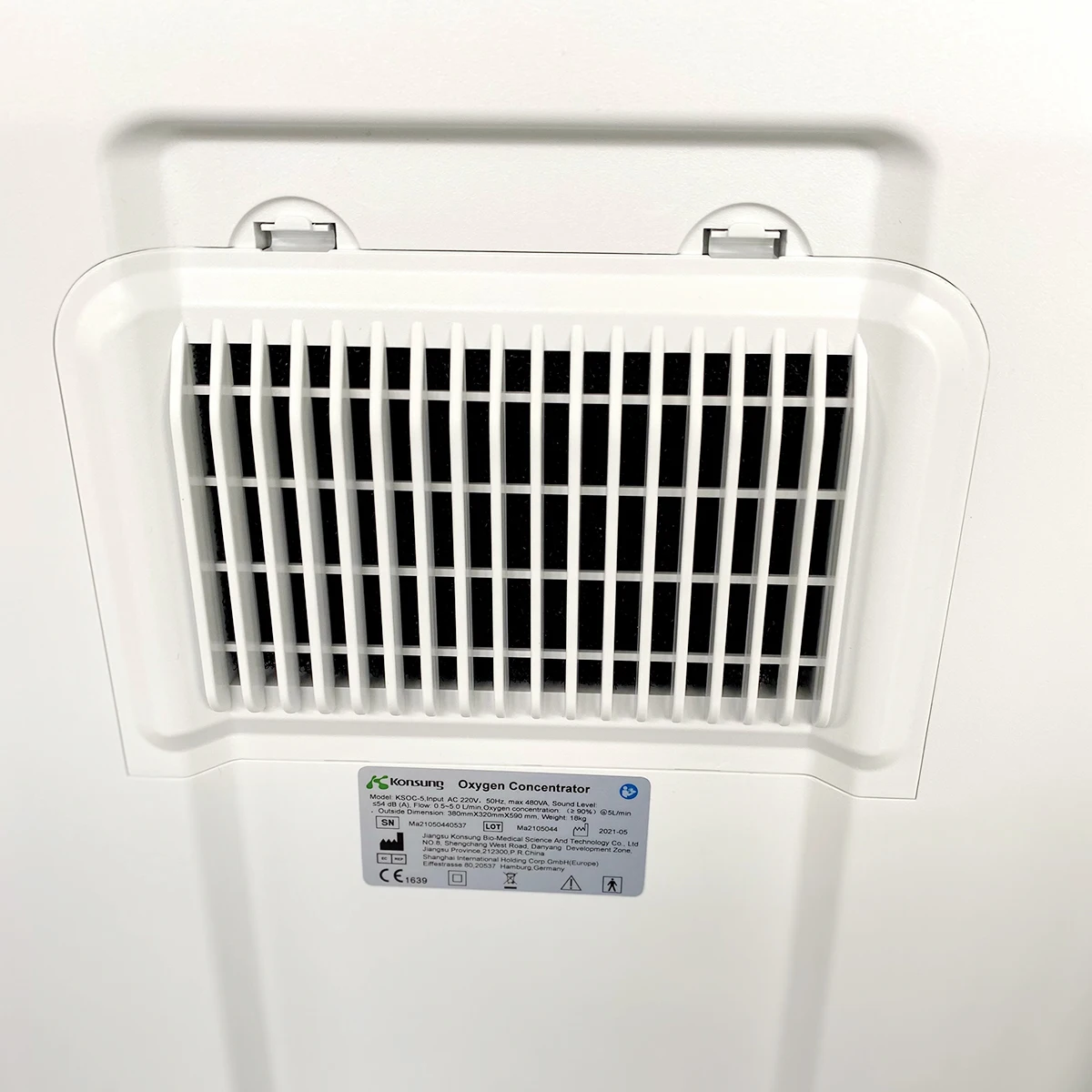 KSOP-7 black high elastic transom cleaning biochemical filter sponge for oxygen concentrator