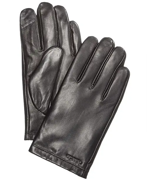 Cheap smartphone mens unlined driving leather gloves with holes