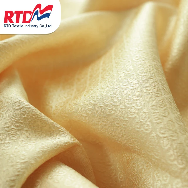 Традиционная тайская ткань RTD премиум-класса для традиционной тайской формы юбки-золотые RJ1062