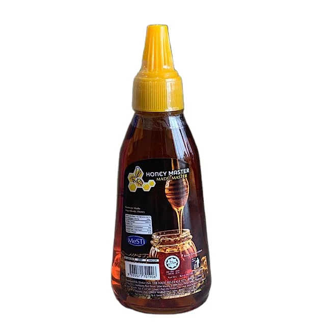 Good Quality + Quick & Easy use from Malaysia Squeeze Bottle Honey 375g Suitable For BBQ & Beverage Use