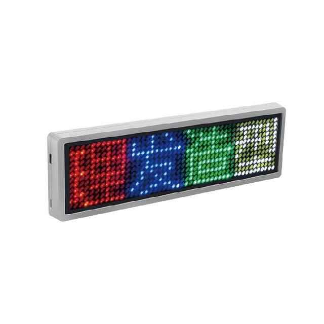 Mini LED Name Badge