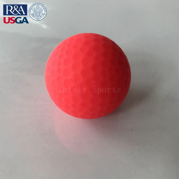 USGA Standard 3 pc Golf Balls distance colorful matte tour ball