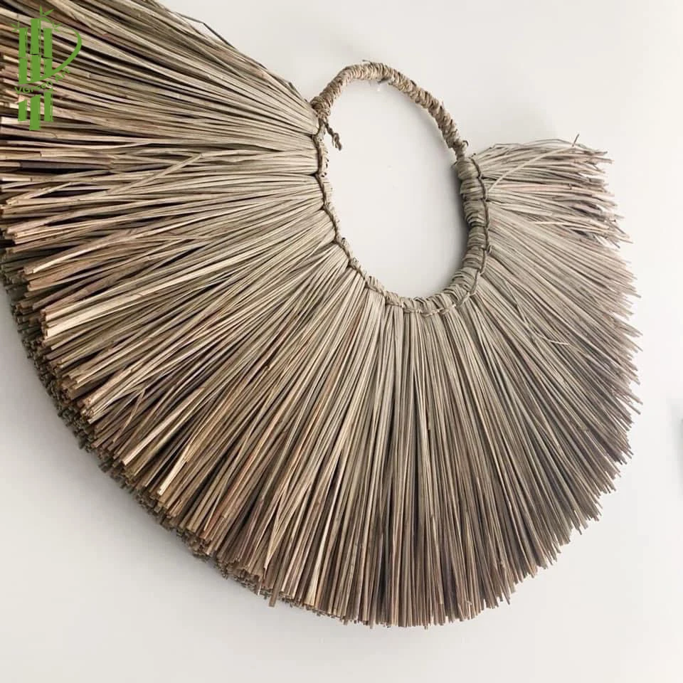 Home Decorative Accents Items Household Decoration Bohemian Rattan Seagrass Wall Hanging Decor 2022